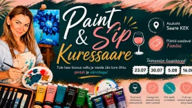 Kuressaare Paint & Sip 16. augustil: pilet 29–39 eurot