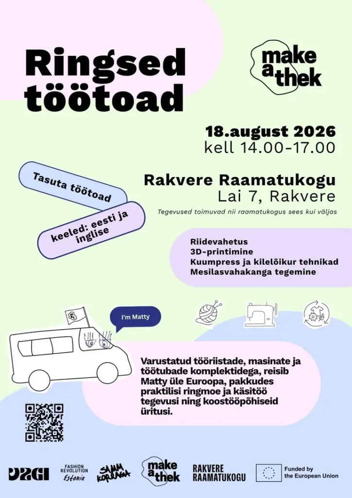 Make-a-Thek toob 18. augustil Rakverre tasuta töötoad