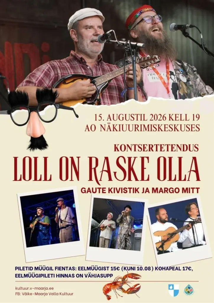 Rakvere kandis: „Loll on raske olla“ 15. augustil