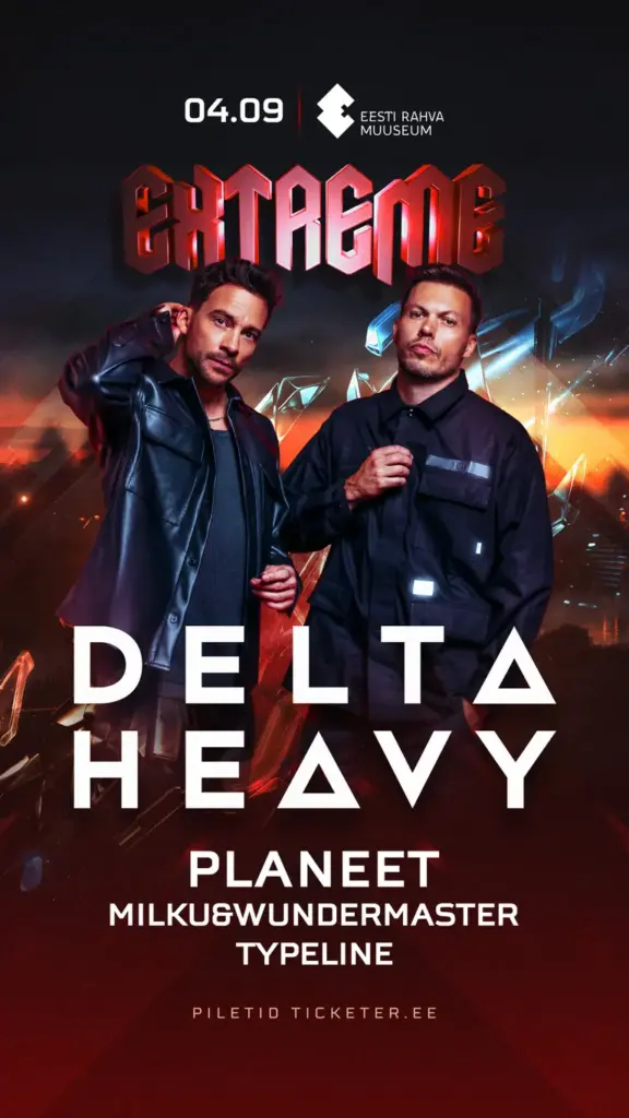 Delta Heavy toob 4. septembril Tartu ERMi tagasi DnB