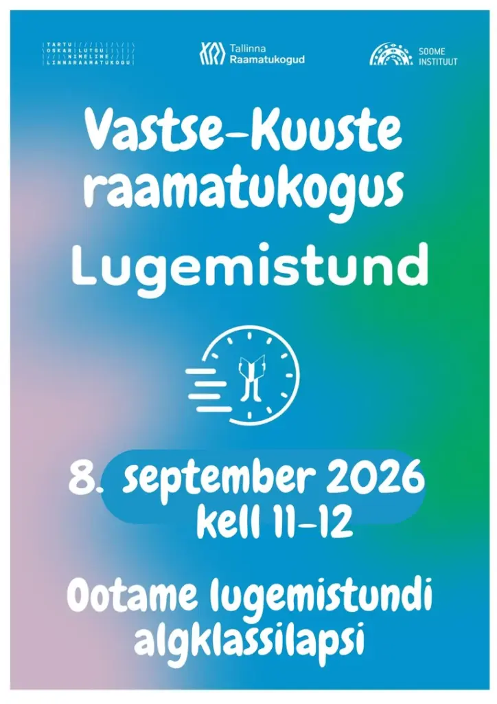 Vastse-Kuuste Lugemistund ootab 8. septembril lapsi